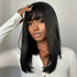 Tressa Wig - Medium Length Regular Wig in Black/Violet